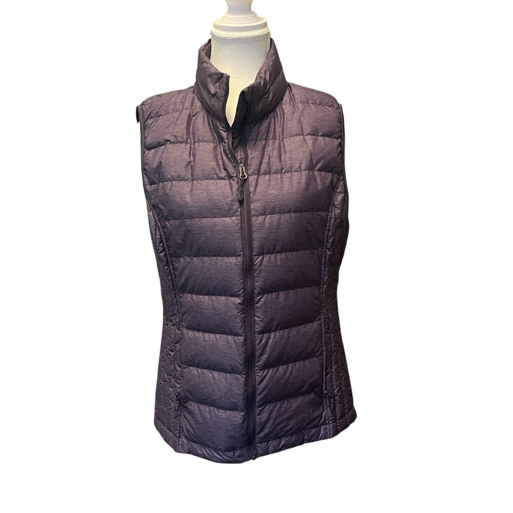 32° Dark Purple Quilted Packable Vest